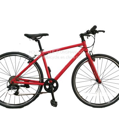 Road bike Aluminium alloy city bike 700C lady road bicycle