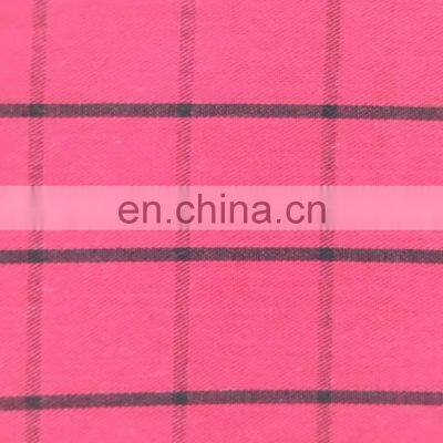 Top Selling 100% Polyester Cotton Woven Yarn Dyed Smooth Face Twill photo-2