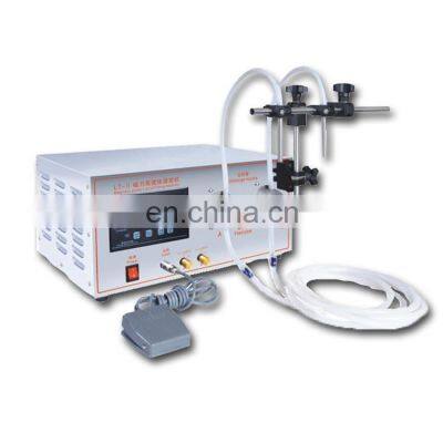 Tabletop magnetic drive pump liquid sachet filling machine