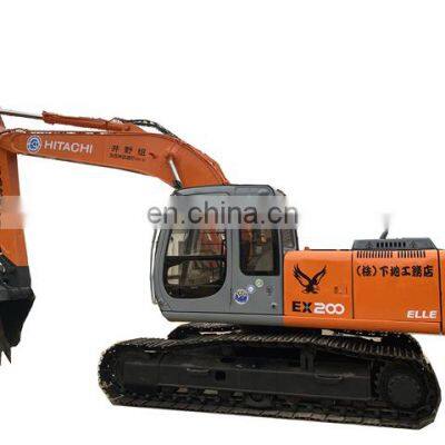 High quality Japanese machine hitachi ex200 ex200-5 second hand hydraulic excavators for sale