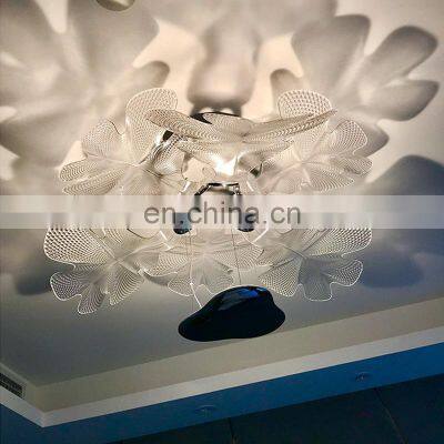 Latest Design Creativity Geometric Pendant Light Modern Hotel Living Room Bedroom Chandelier For Indoor Decoration