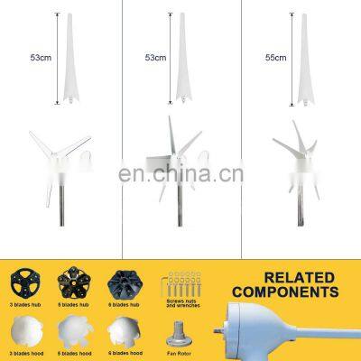 Alternative Energy Good Price Wind Generator for Home and Low Wind Area 400w 12v 24v Vertical Wind Turbine photo-3