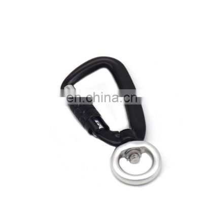 Unitone wholesale camping sling swivel carabiner hook with triple lock