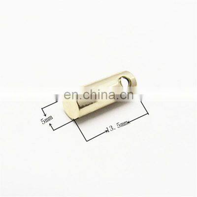 Wholesale Metal Gold Swimwear Screw Aglet Custom Engraved Shoelace Aglet Hoodie Aglet Tip photo-3