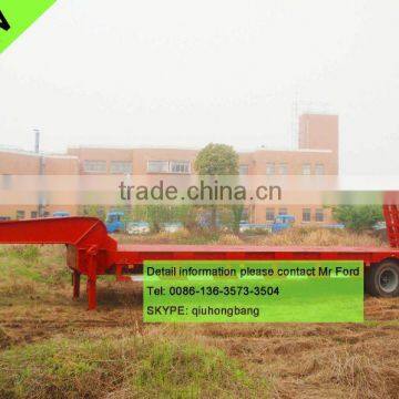 Red 2 axles trailer cargo trailer semi trialer 0086-13635733504
