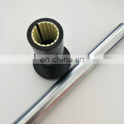 Equivalent 40mm IGUS FJUMT-01-40 Round Flange Lengthened Aluminum Housing Plastic Slide Bushing photo-2