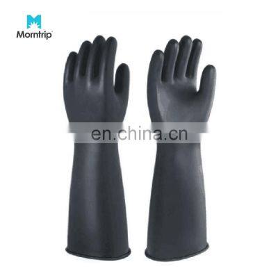 Industrial Full Palm Welding Work Gloves Rubber Electric Welding Temperature Wear-resistant Work Protective Gloves