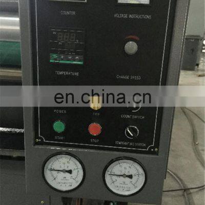 MYW1300 Manual pu Book Cover Sheet Embossing Machine, Cardboard Carton Invitation Card Embosser Graining Equipment photo-4