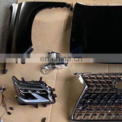 BODY KITS for 2009-2018 Prado FJ150 Change TO 2020 LEXUS GX460 photo-3