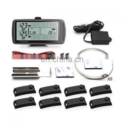 2~34 Wheel Solar Internal Sensor Truck TPMS System for Heavy Duty With Data Output Function photo-2