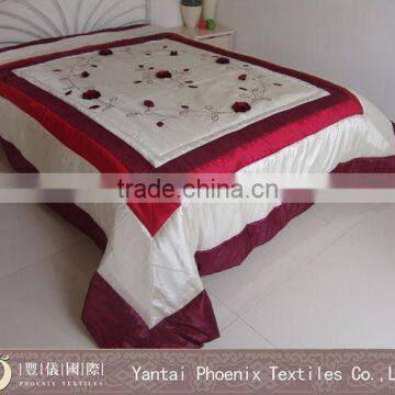 Taffeta 3d hand made bedspread