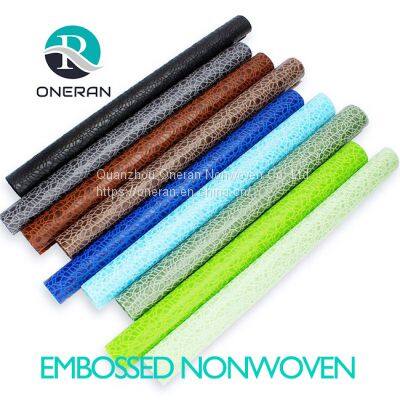 Hot Sale Embossed 100% Polypropylene Nonwoven Wrapper Nonwoven Flowers Wrapping Pp Spundbond Non Woven Table Cloths Christmas Gift Wrap Fabric