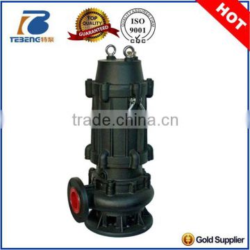 cast iron impeller submersible dirty water pump with control panel