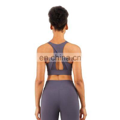 Sport Fashion Yoga Mesh Sports Bra Running Workout Sports Bra Girls Gym Wear
