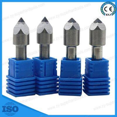 ZY SUPER HARD PCD 4 Blades Stone Engraving Cutting Tool
