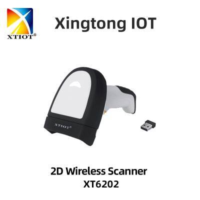 Healthcare Barcode Scanners Hot Sale Portable 1D 2D Wireless Barcode Scanners For Pharmacy