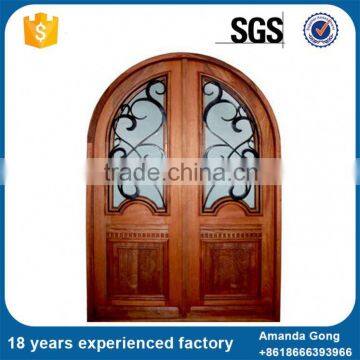 Top Quality Best Selling Double Wrought Iron Inserts For Entry Doors photo-3