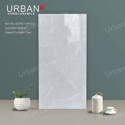 Foshan New Design 600X1200mm Factory Wholesale Ceramic Glossy Glazed Polished Porcelain Floor Wall Tile