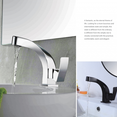 High flow rate water flow, long life, suitable for various countertop installations Basin/Kitchen mixer series