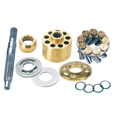Repuestos de la bomba principal hidráulica. Piezas hidráulicas para la bomba hidráulica KAWASAKI NX15/500. Repuestos de reparación de la bomba hidráulica: bloque de cilindros, placa de válvula