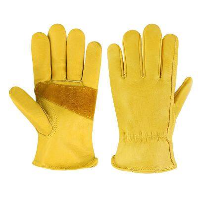 Fully Leather Garden Glove Anti Puncture Garden Glove Gardening Glove photo-4