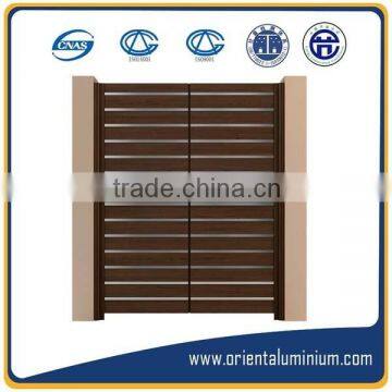Aluminium pathway gate