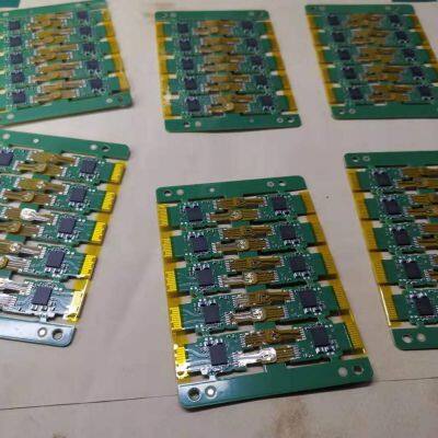 8 Layers of HDI High-frequency Mixed Pressure Buried Capacitor+buried Copper Block+gold Finger PCB photo-2