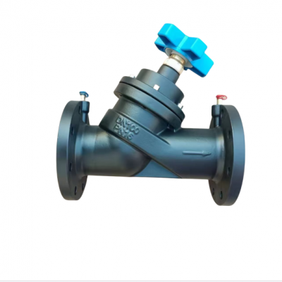 Balancing Valve With Linear Flow Control Locking Shut-off, and Precise Adjustment Features Flange Static Balance Valve photo-2