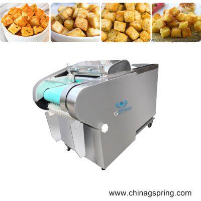 Bread Croutons Cutting Machine For Baking Equipment Snack Food Processing Machine Bread Crumbs Production Line Applicate industrial & commerical use