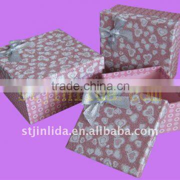 Wedding favor gift box with bowknot JA9098 3/S