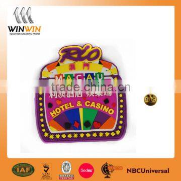 Silicone Rubber Soft Pvc Lapel Pin photo-5