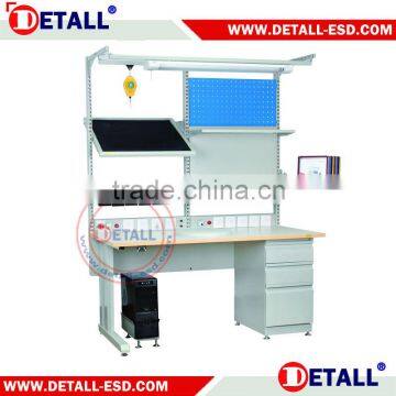 Detall ESD workbench with durable drawers