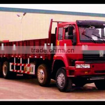 sinotruk low price 8*4 336hp 371hp cargo wagon lorry truck euro 2 made in china