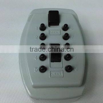 Wall-Mounted Key Storage Box Combination Lock Box Code Key Safe photo-5