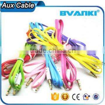 2016 innovative products for sell factory price 3.5mm plug 3.5 aux to rca 3.5mm Aux Cable free samples                        
                                                Quality Choice