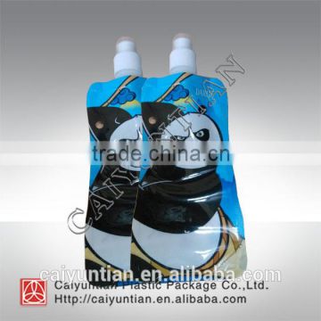 Special shape plastic packing pouch bag