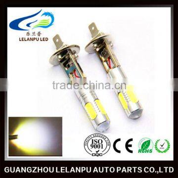 Factory price auto led light H1 high power with lens car parts accessories led headlight fog light