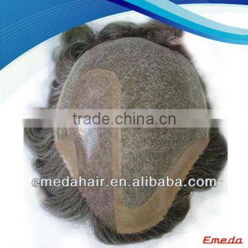 Fashionable and new style beauty hair mens long human hair wigs