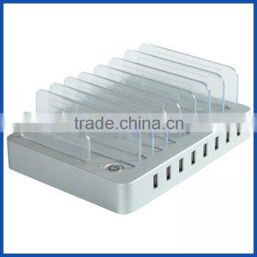8 USB Multi Desktop Charging Dock Stand Station Charger For IPhone Samsung Smartphone photo-3