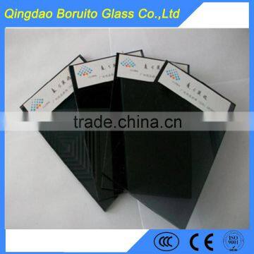 4mm 5mm grey color float glass price