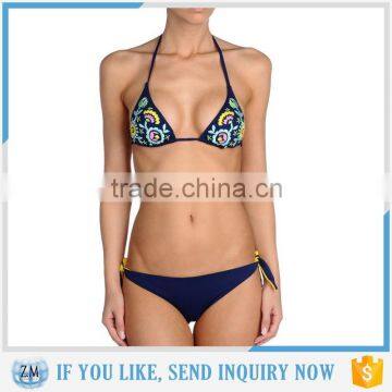 Fashion swimwear bikini sexy girls with transparent bra with high quality