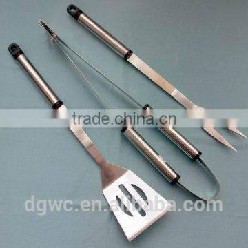 3pcs Stainless Steel Barbecue Tools With Alumium Case photo-5