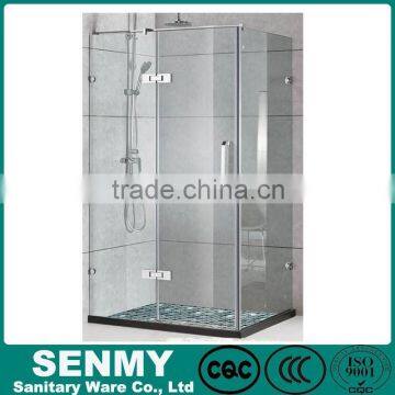 China manufacture enclosed Pivot open shower room