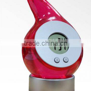 low carbon power clock Intelligent water power clock Water clock creative co-friendly waterpower clock funny alarm as gifts
