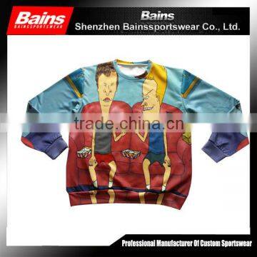cheap wholesale custom crewneck sweatshirts/wholesale sweatshirts for sale/3d sweatshirts