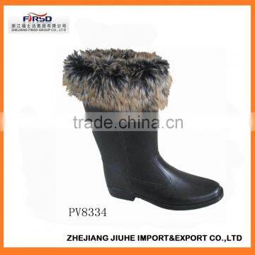 Winter Warm Women' Cheap PVC Rain Boots / Boots