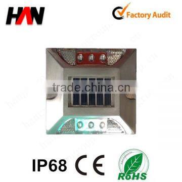 Solar LED Flashing Aluminium Road Studs