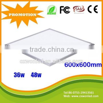 36 WATT led big panel light square ip44 600x600 led ceiling light