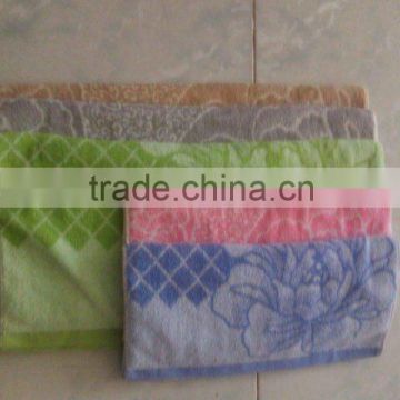 100% cotton bath towel set