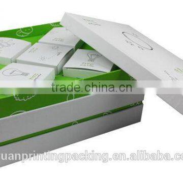 Top level unique folding paper cosmetic box for lipstick